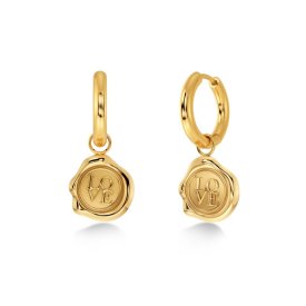 Edblad - Örhängen Holly Hoops Guld