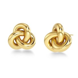 Edblad - Örhängen Infinity Knot L Guld