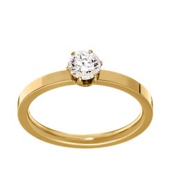 Edblad - Ring Crown Medel Stapelbar Guld