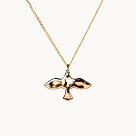 Emma Israelsson - Halsband Dove Organic Liten Golden