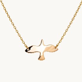 Emma Israelsson - Halsband Dove Stor Golden