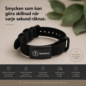 Medicinskt ID-armband - Epilepsy