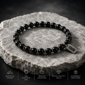 Eron - Armband Anders Elastic Black Forge