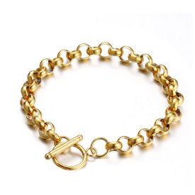 Eron - Armband Chain Plain Guld
