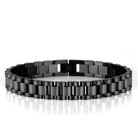 Eron - Armband Watch Chain Link Svart