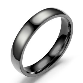 Eron - Ring Basic 0,4 Svart