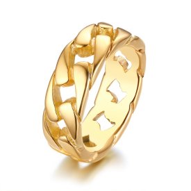 Eron - Ring Chain Guld