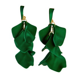 Fashion - Örhängen Tassel Grön