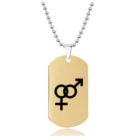 Pride - Halsband Symboler Heterosexuell