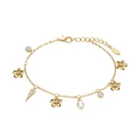 Ioaku - Armband La Fleur Multi Guld 