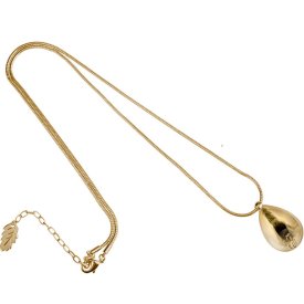 Ioaku - Halsband Massive Drop Amulet Guld