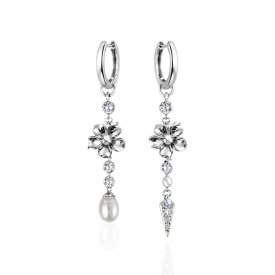 Ioaku - Örhängen La Fleur Chic Hoop Stål