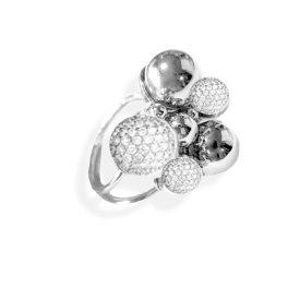 Ioaku - Ring Berry Sparkle Silver