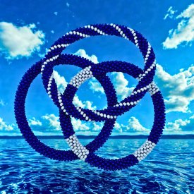 Joli Trois - Armband 3-pack Bleu Céleste