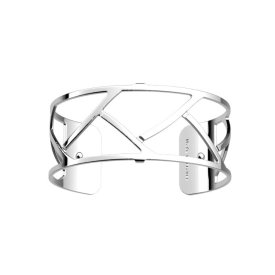 Les Georgettes - Armband 25 Tresse Silver
