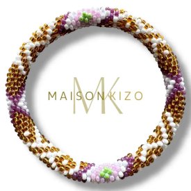 Maison Kizo - Armband Nepal Pattern Fleur de Soir