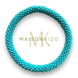 Maison Kizo - Armband Nepal Solid Turkose