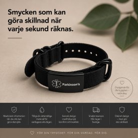 Medicinskt ID-armband - Parkinson´s