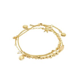 Pilgrim - Armband Prism Guld