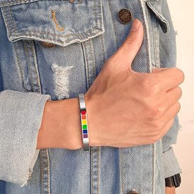 Pride - Armband Six Colors Stål