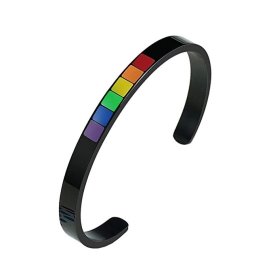 Pride - Armband Six Colors Svart