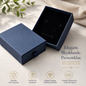 Smyckesask Blå
