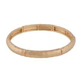 Snö of Sweden Armband Brick Oval Guld