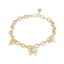 Snö of Sweden Armband Eira Charm Guld