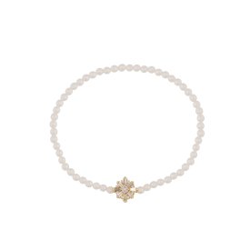 Snö of Sweden Armband Icon Pearl Vit