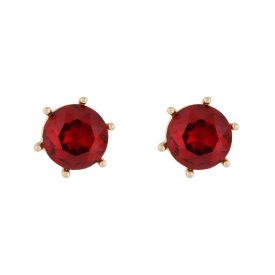 Snö of Sweden Örhängen Noctelle Crystal Röd