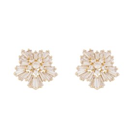 Snö of Sweden Örhängen Snö Icon Small Guld