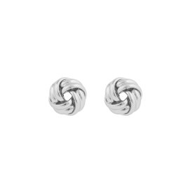 Snö of Sweden Örhängen Soap Knot Silver