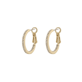 Snö of Sweden Örhängen Story Small Ring Guld