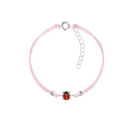 The Botilda - Armband Nylon Nyckelpiga