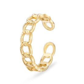 Anna K Jewelry - Ring Open Rom Guld