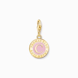 Thomas Sabo - Berlock Charmista Coin Guld Rosa
