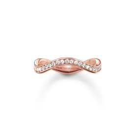 Thomas Sabo - Ring The Eternity of Love Wave Rose