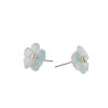 Snö of Sweden Örhängen Florette Blå Studs