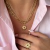 By Jolima - Halsband Embrace Guld