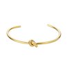 Anna K Jewelry - Armband Endless Knot Bangle Guld