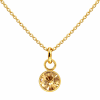 Anna K Jewelry - Berlock Månadssten November Guld