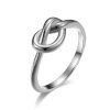 Anna K Jewelry - Ring Endless Knot Stål