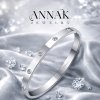 Anna K Jewelry - Armband City Stål