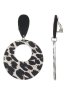 Belle Miss Paris - Clipsörhängen Fortune Zebra