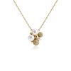 Ioaku - Halsband Berry Pearl Petite Pendent Guld Vit