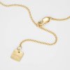 Björg Jewellery - Halsband Anatomiskt Hjärta Iconic Medium Guld