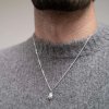 Björg Jewellery - Halsband Anatomiskt Hjärta Iconic Medium Silver