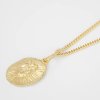 Björg Jewellery - Halsband Iconic Heart Embossed Guld