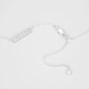 Björg Jewellery - Halsband You And Me Forever Silver