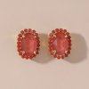 Blossom Bijoux - Clipsörhängen Camélia Orange